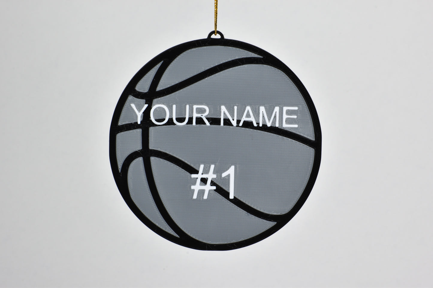 Custom Basket Ball Ornament